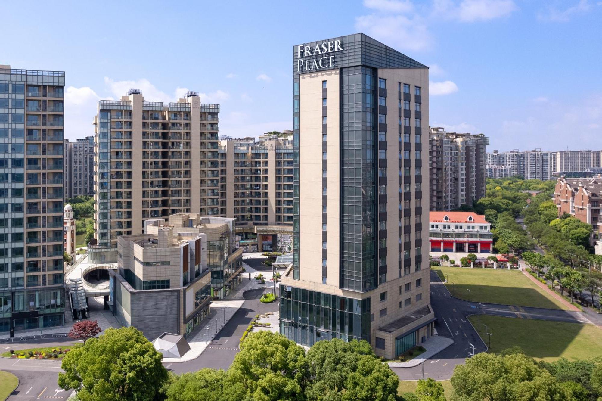 Fraser Place Wujiaochang Shanghai - Adjoin Business Center, Free Minibar Zewnętrze zdjęcie