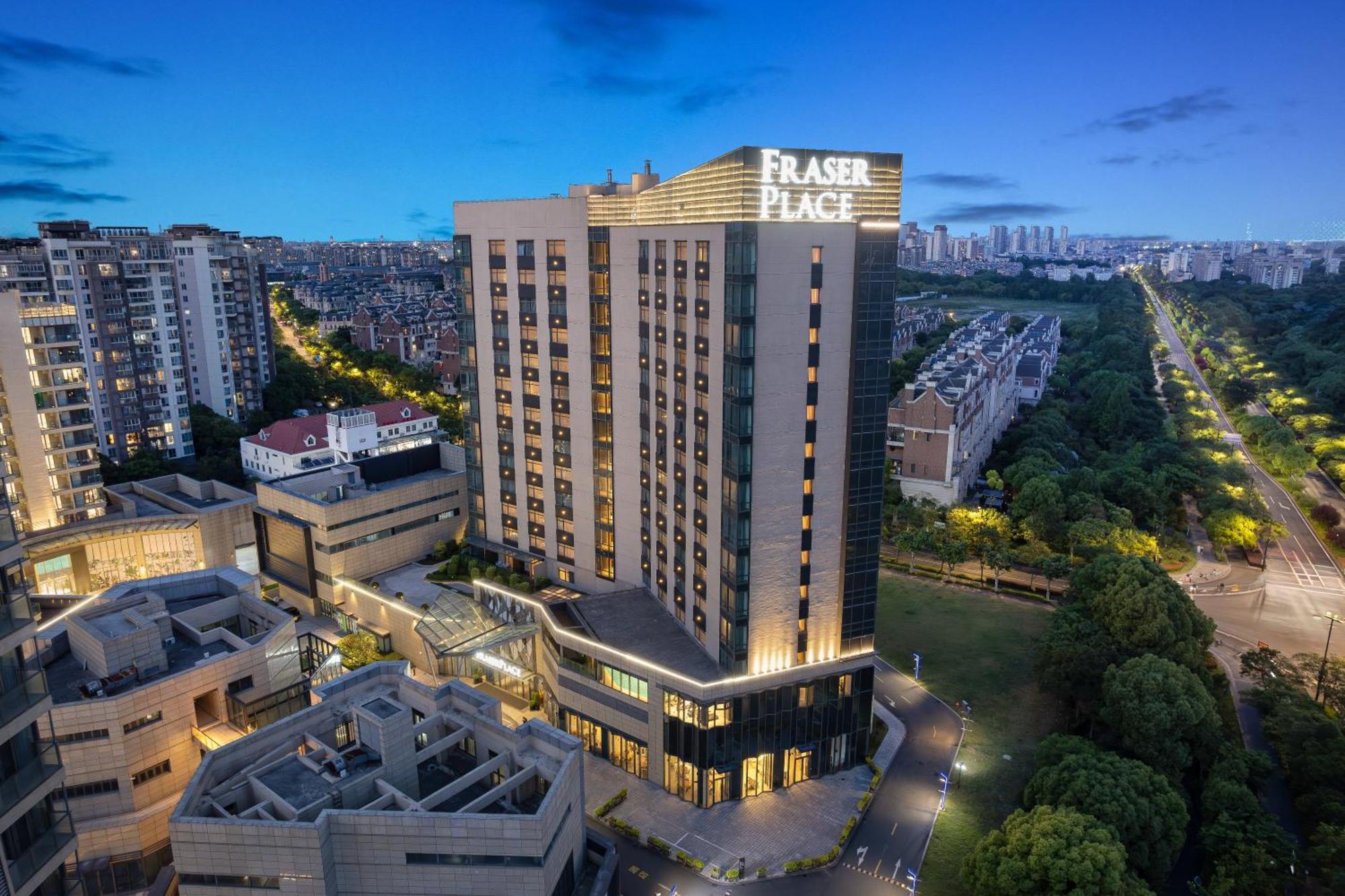 Fraser Place Wujiaochang Shanghai - Adjoin Business Center, Free Minibar Zewnętrze zdjęcie